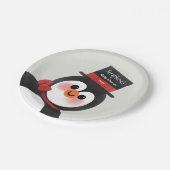 kerstprogramma's aangepast Baby shower aan het pin Papieren Bordje (Gekanteld)