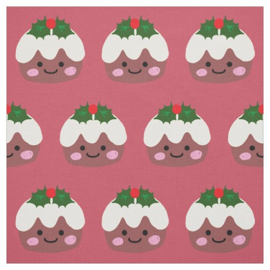 Kerstpudding 1 stof (Swatch)