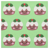Kerstpudding 1 stof (Swatch)