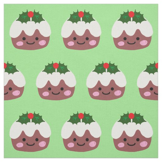 Kerstpudding 1 stof (Swatch)
