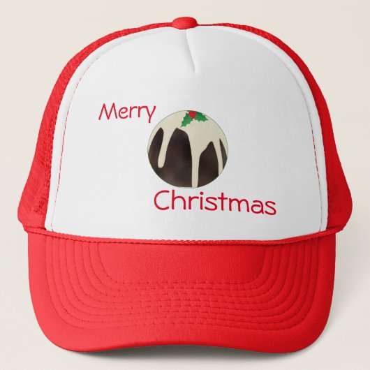 Kerstpudding Bowlen, Trucker Pet (Voorkant)