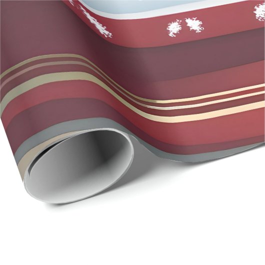 kerstpudding cadeaupapier (Rol Hoek)