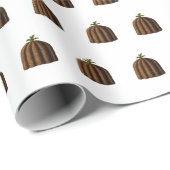 kerstpudding cadeaupapier (Rol Hoek)