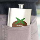 Kerstpudding Douaneflessen Heupfles (Voorbeeld)