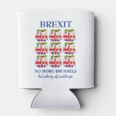 kerstpudding | EU-aansluiting | BREXIT Blikjeskoeler (Achterkant)