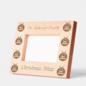 Kerstpudding  gegraveerde lijstjes (Links)