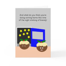 Kerstpudding Humoristische Kerstmis