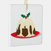 kerstpudding keramisch ornament (Rechts)