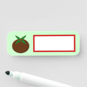 kerstpudding naamplaatje (In situ)