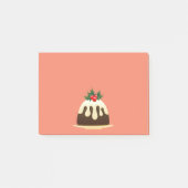 kerstpudding post-it® notes (Voorkant)