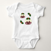 Kerstpudding Romper (Voorkant)