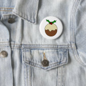 kerstpudding ronde button 5,7 cm (In situ)