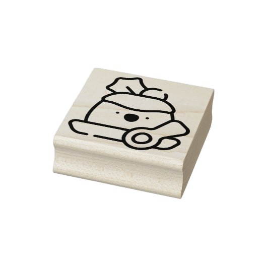 kerstpudding rubberstempel (Stempel)
