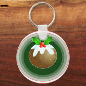 kerstpudding sleutelhanger (Voorkant)