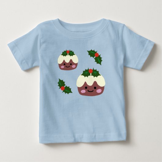 Kerstpudding T-shirt (Voorkant)