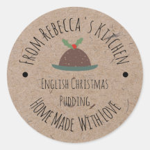 Kerstpudding van Krachtpapier met Liefde