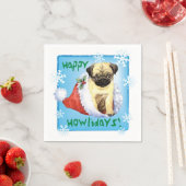 Kerstpug Napkins Servet (Insitu)