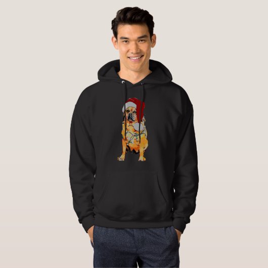 Kerstpuggle Hoodie (Voorkant volledig)