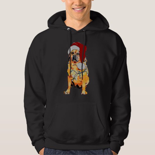 Kerstpuggle Hoodie (Voorkant)