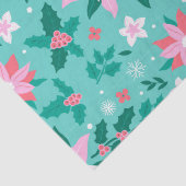 kerstpunsettia tissuepapier (Detail)