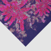 kerstpunsettia tissuepapier (Detail)