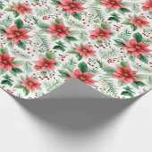 Kerstpunten Cadeaupapier (Hoek)