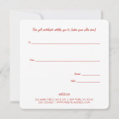 kerstpuntencadeau (Achterkant)