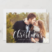 kerstpuntenfotografie feestdagenkaart (Voorkant)