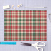 kerstpuntje 01-WEEFSELPAPIER Tissuepapier (Craft)