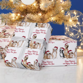 kerstPuppies Cadeaupapier
