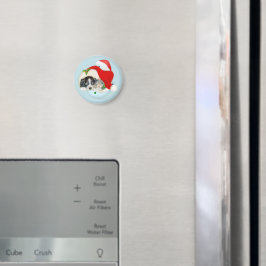Kerstpuppy en Kitten-magneet Magneet