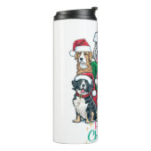 kerstpuppy Love Thermosbeker (Gedraaid links)