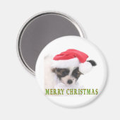 KERSTPUPPY MAGNEET (Voorkant / Achterkant)