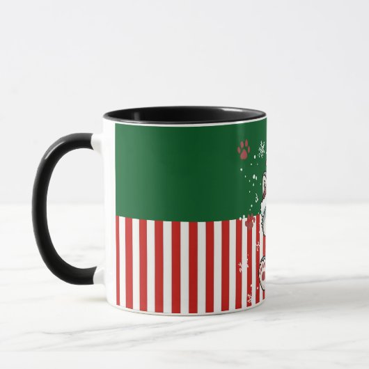 Kerstpuppy met Gewei Mok (Links)