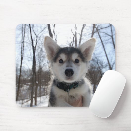 kerstpuppy muismat (Met muis)