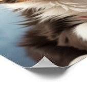 kerstpuppy poster (Hoek)