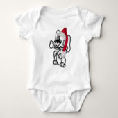 kerstpuppy romper (Voorkant)