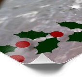 Kerstpuppy, schattig, perfect poster (Hoek)