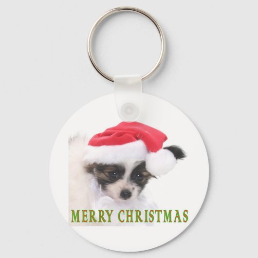 KERSTPUPPY SLEUTELHANGER (Voorkant)