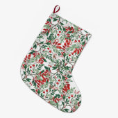 kerstpuppy Stocking Grote Kerstsok (Voorkant (Hangend))