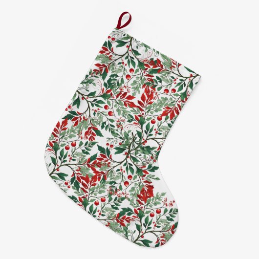 kerstpuppy Stocking Grote Kerstsok (Voorkant (Hangend))