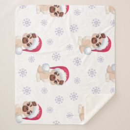 Kerstpuppy's – Gezellig Kersthond Deken Cadeau