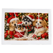 Kerstpuppy's Groot Cadeauzakje (Achterkant)
