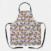 Kerstpuppy's Schort (Voorkant)