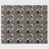 Kerstpups Inpakpapier (Vlak)
