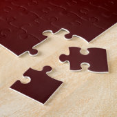 Kerstpuzzel Het eerste gegeven cadeau Legpuzzel (Zijkant)