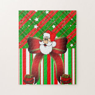 Kerstpuzzel Kerstman Legpuzzel