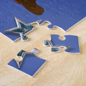 Kerstpuzzel Kerstman Legpuzzel (Zijkant)