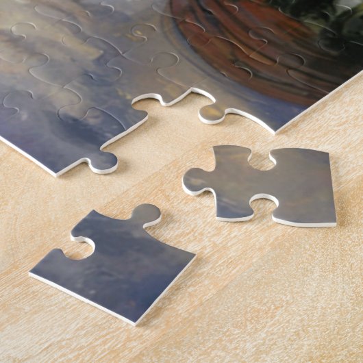 kerstpuzzel legpuzzel (Zijkant)