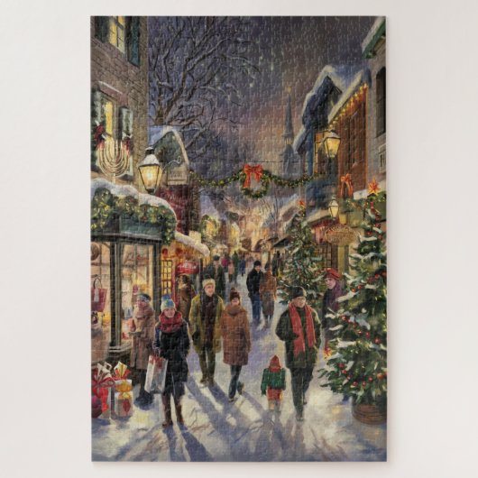 kerstpuzzel legpuzzel (Verticaal)